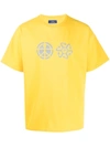 Rassvet Print Logo T-shirt Yellow