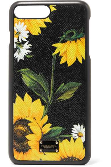 Dolce & Gabbana Printed Textured-leather Iphone 7 Plus Case | ModeSens