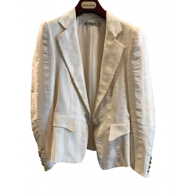 Pre-owned Balenciaga Beige Cotton Jacket