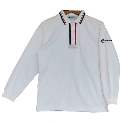 Pre-owned Sergio Tacchini Polo Shirt In White
