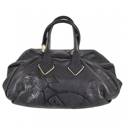 Pre-owned Vivienne Westwood Leather Handbag In Black