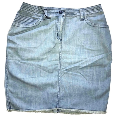 Pre-owned Zadig & Voltaire Blue Cotton Skirts