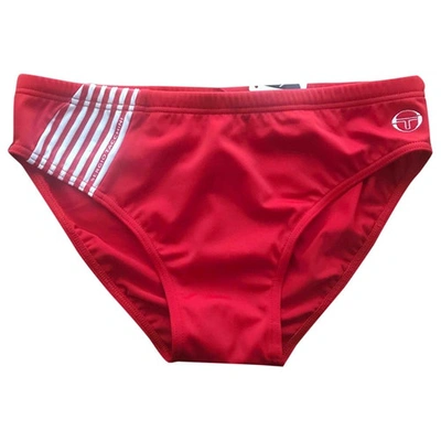Pre-owned Sergio Tacchini Swimwear In Red