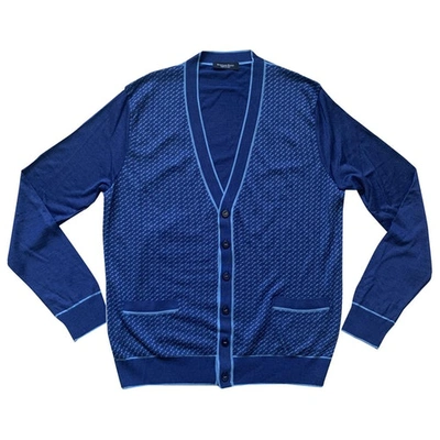 Pre-owned Stefano Ricci Silk Vest In Blue