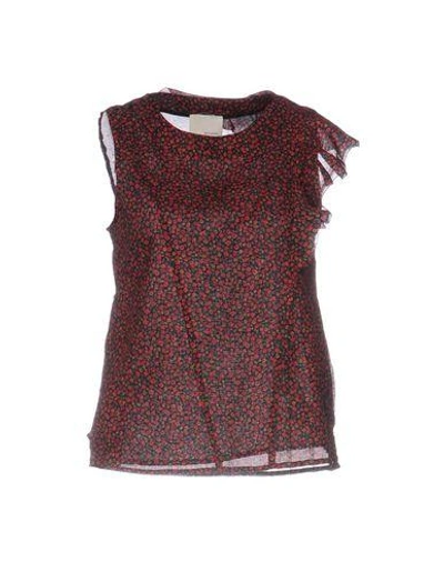 Band Of Outsiders Top In Red