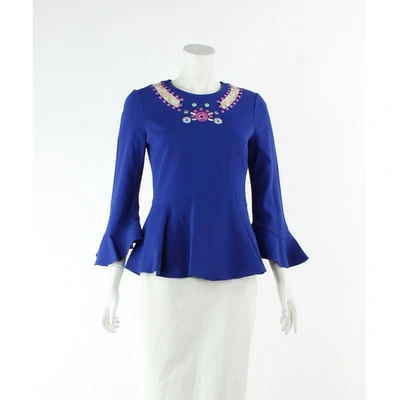 Pre-owned Peter Pilotto Blue  Top