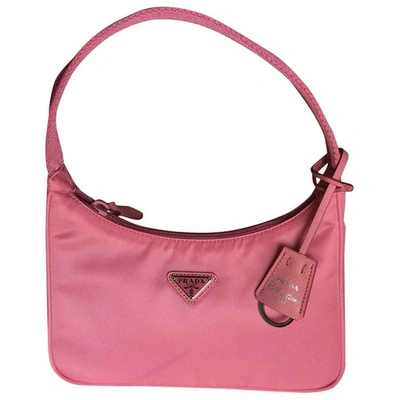 Pre-owned Prada Handbag In Pink