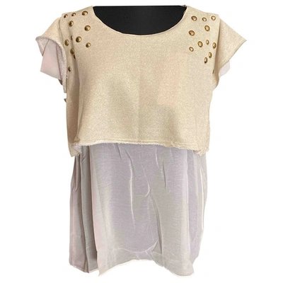 Pre-owned Luxury Fashion Cotton Top In Other