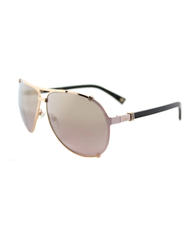 Dior Chicago 2 Aviator Metal Sunglasses' In Gold Pink Soft Black | ModeSens