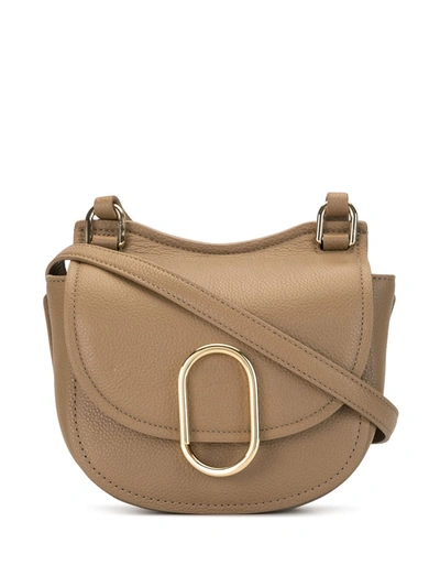 3.1 Phillip Lim / フィリップ リム Mini Alix Hunter Leather Crossbody Bag In Coffee