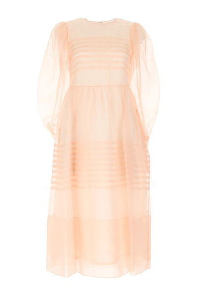 Simone Rocha Pastel Pink Organza Dress Pink  Donna 6