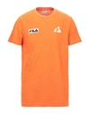 Fila T-shirts In Orange