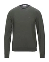 Sun 68 Sweater In Military Green