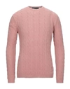 Obvious Basic Sweater In Pastel Pink
