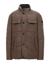 Peuterey Down Jackets In Dove Grey