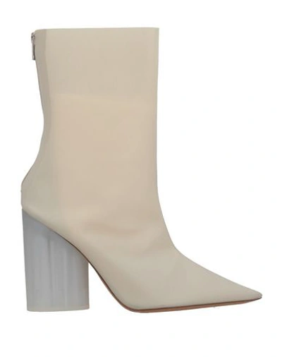 Yeezy Ankle Boots In Beige