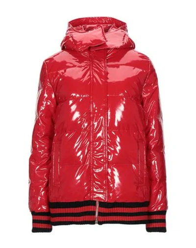 Frankie Morello Down Jackets In Red