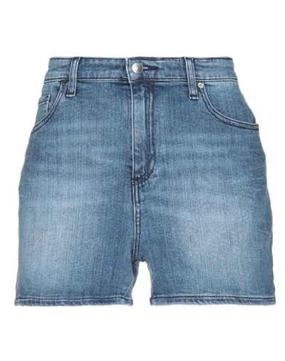 Armani Exchange Denim Shorts In Blue