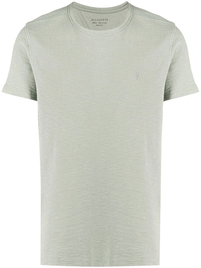 Allsaints Tonic Ramskull Logo T-shirt In Light Green