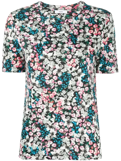 Erdem Hettie Floral Cotton-jersey T-shirt In Multicoloured