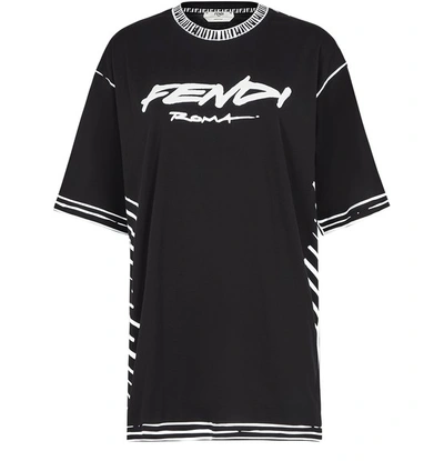 Fendi T-shirt In Noir