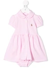 Polo Ralph Lauren Baby Girls Cotton Oxford Dress 9 Mths Pink