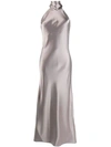 Galvan Sienna Dress In Grey