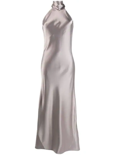 Galvan Sienna Dress In Grey