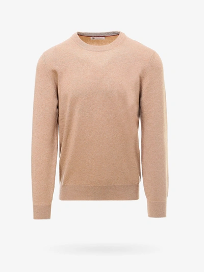 Brunello Cucinelli Sweater In Beige