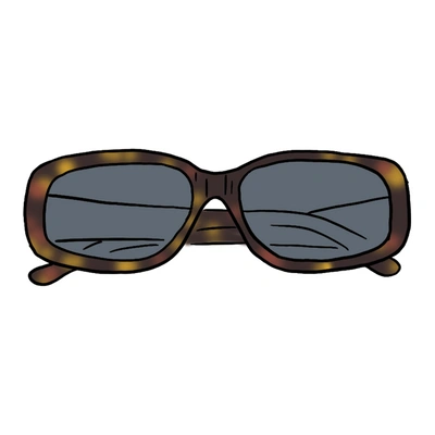 Pre-owned Supreme  Royce Sunglasses Tortoise