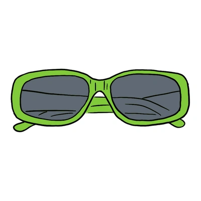 Pre-owned Supreme  Royce Sunglasses Bright Green