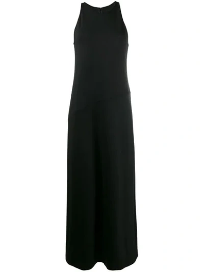 Mm6 Maison Margiela Sleeveless Maxi Dress In 900 Black