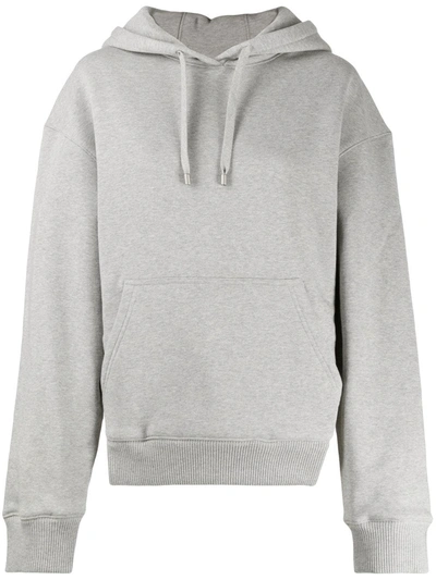 Fenty Rounded Cutout Hoodie In Grey