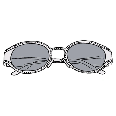 Pre-owned Supreme  Miller Sunglasses Silver