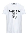 Balmain T-shirts In White