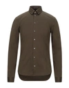 Patrizia Pepe Shirts In Khaki