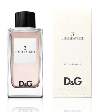 Dolce & Gabbana 3 L'imperatrice Eau De Toilette (100ml) In White