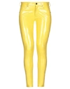 Laneus Five Pocket Trousers In Yellow Color