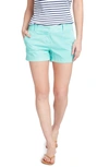 Vineyard Vines Everyday Stretch Cotton Shorts In Crystal Blue