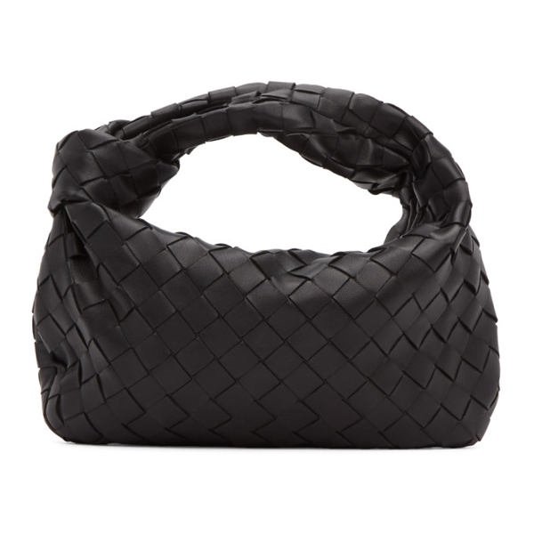 Bottega Veneta Women's Mini Jodie Leather Hobo Bag In 8648 Black | ModeSens
