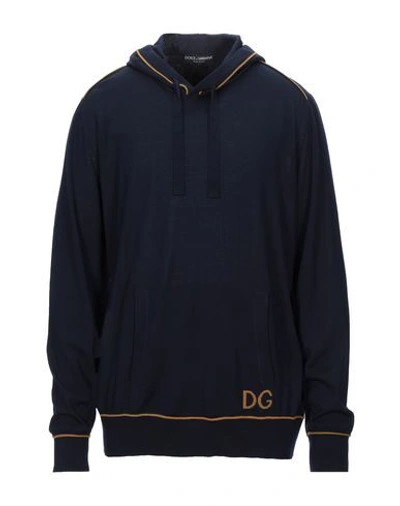 Dolce & Gabbana Sweaters In Dark Blue