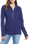 Tommy Bahama Aruba Floral 1/2-zip Pullover In Blue