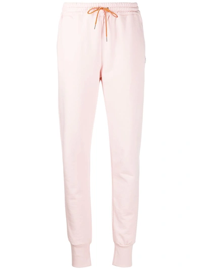 Ps By Paul Smith Embroidered Logo Track Trousers In Pink