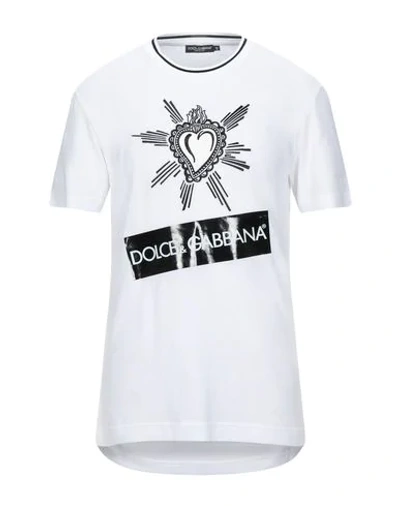 Dolce & Gabbana T-shirts In White