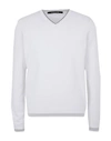 Roberto Cavalli Sweaters In White