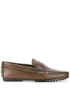 Tod's Classic Loafers In Brown