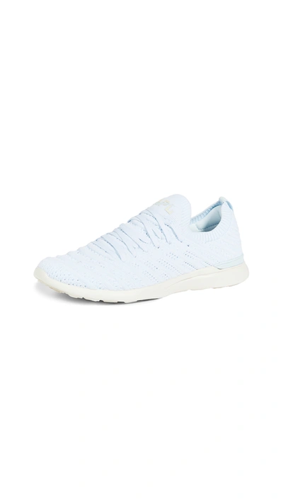 Apl Athletic Propulsion Labs Techloom Wave Sneakers In Clarity/pristine