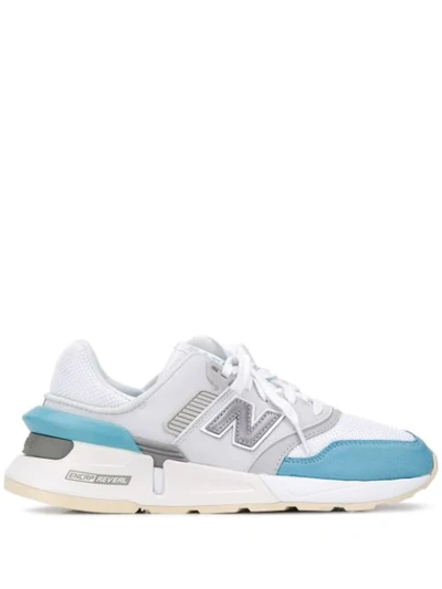 New Balance 997 Athletic Sneaker In White/blue