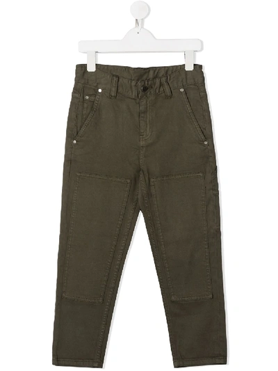 Stella Mccartney Teen Slim-fit Jeans In Green