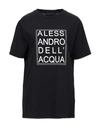 Alessandro Dell'acqua T-shirt In Black
